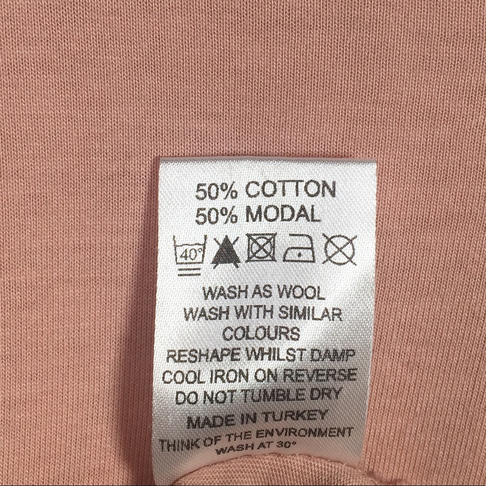 💰 5/25$ ♻️ ASOS Size 8 Peach Top - Picture 3 of 5